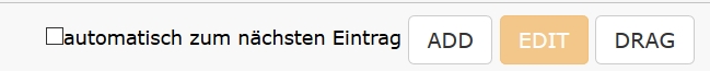 Edit- und Drag-Modus)